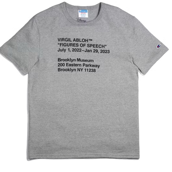 Disney Other - Virgil abloh x Disney x Brooklyn museum limited edition t shirt size large